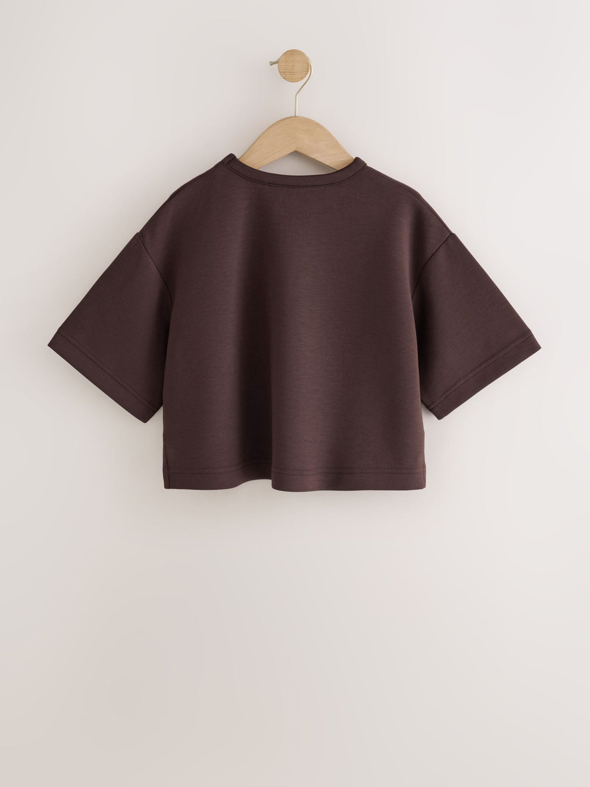Dsiney Kidz - Chocolate Brown Supersoft Oversized Boxy T-Shirt (3-16yrs) image 6