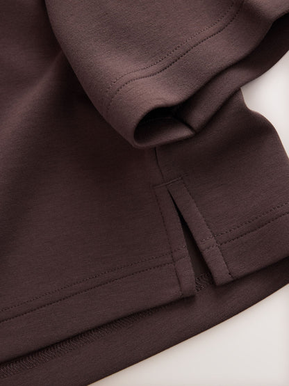 Dsiney Kidz - Chocolate Brown Supersoft Oversized Boxy T-Shirt (3-16yrs) image 8