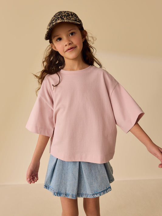 Dsiney Kidz - Neutral Oversized Boxy T-Shirts 5 Pack (3-16yrs) image 2