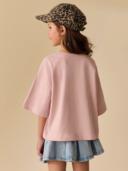 Dsiney Kidz - Neutral Oversized Boxy T-Shirts 5 Pack (3-16yrs) image 4