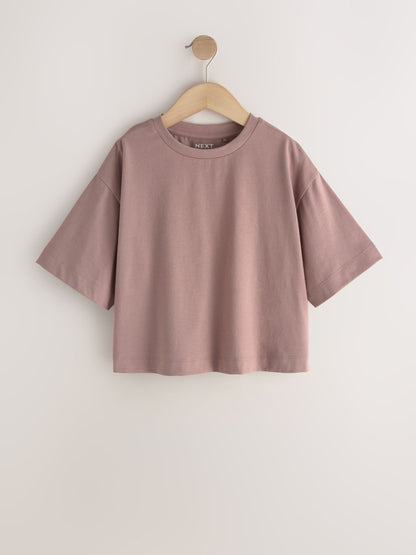 Dsiney Kidz - Neutral Oversized Boxy T-Shirts 5 Pack (3-16yrs) image 6