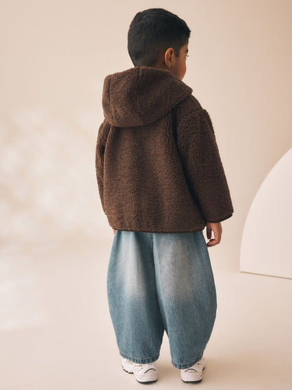 Dsiney Kidz - Chocolate Brown Hooded Fleece (3mths-7yrs) image 4