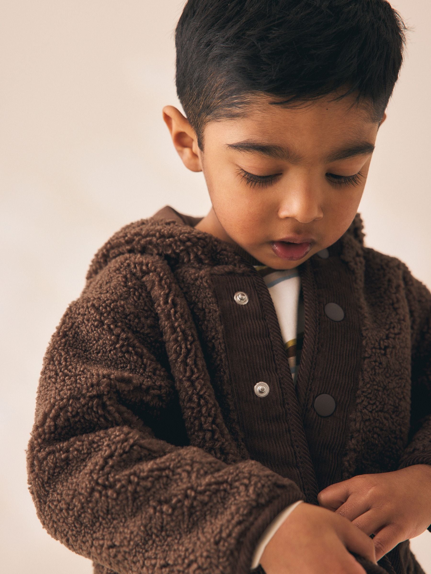 Dsiney Kidz - Chocolate Brown Hooded Fleece (3mths-7yrs) image 5