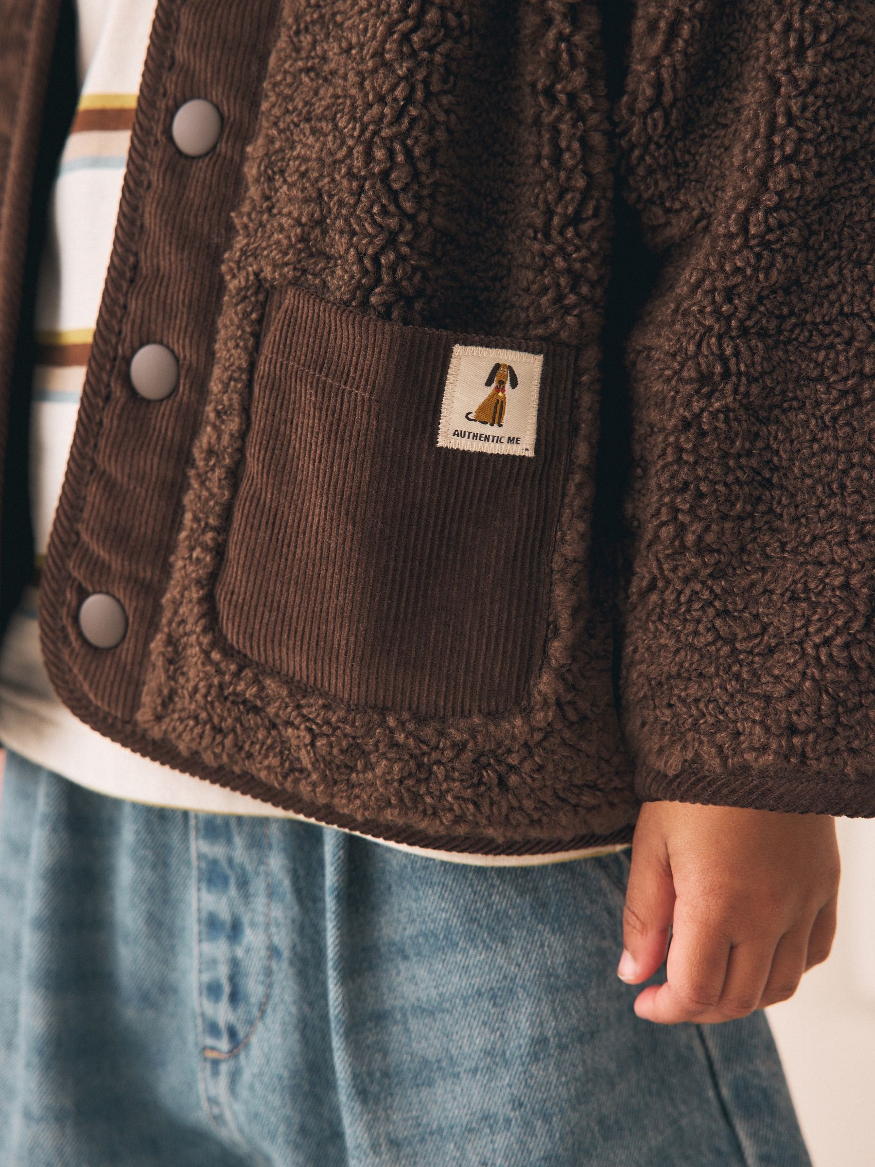 Dsiney Kidz - Chocolate Brown Hooded Fleece (3mths-7yrs) image 6