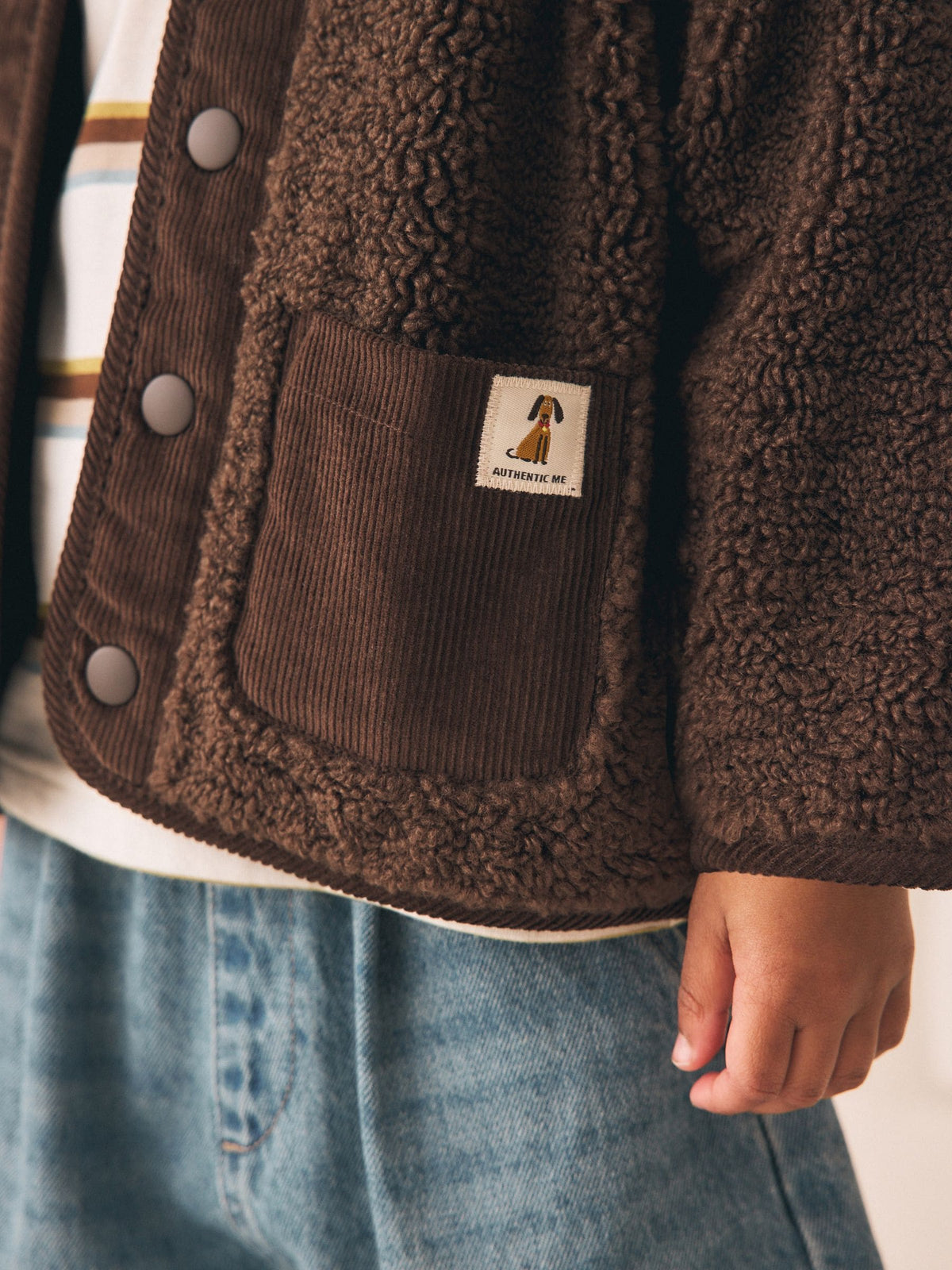Dsiney Kidz - Chocolate Brown Hooded Fleece (3mths-7yrs) image 6