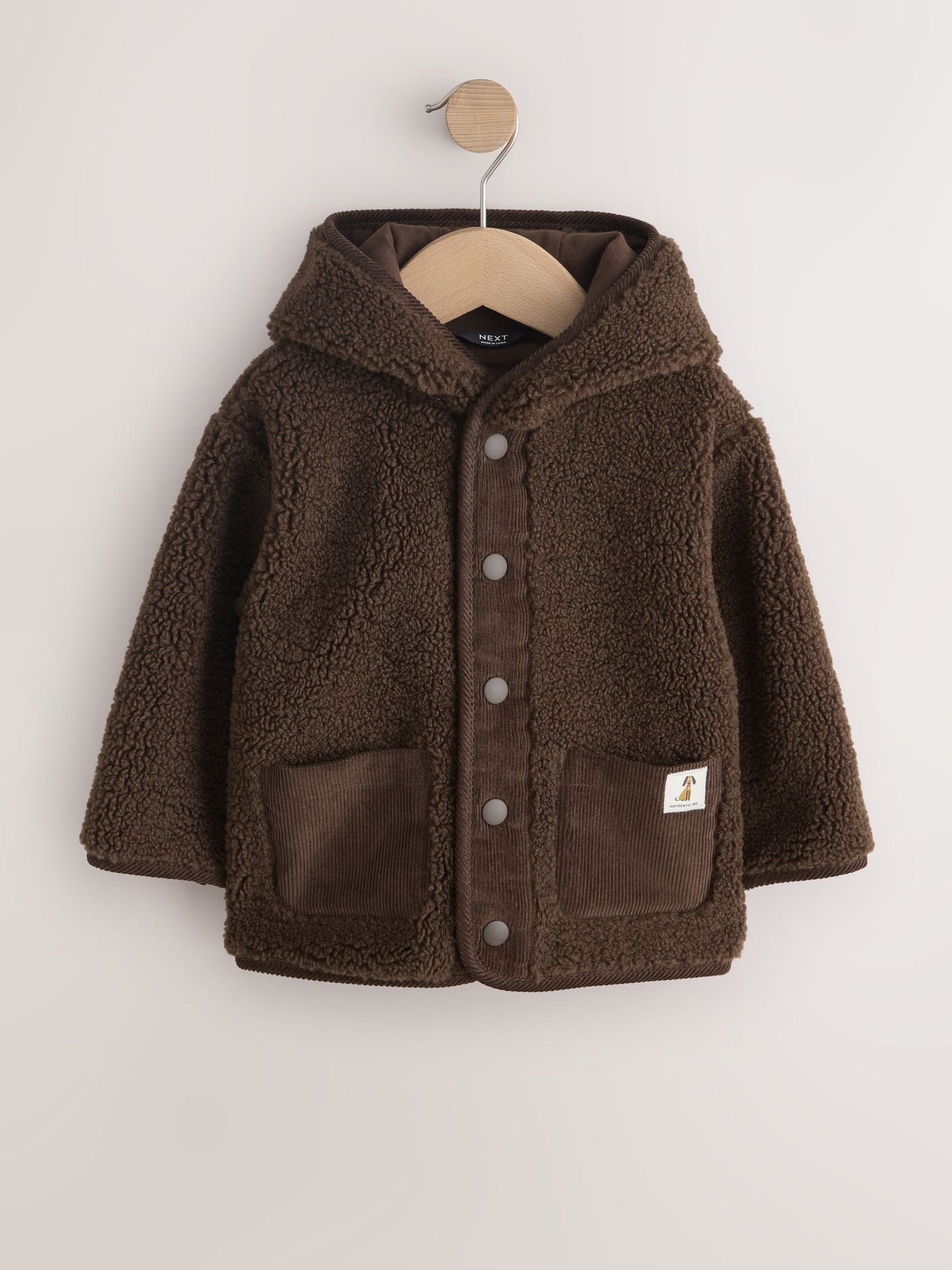 Dsiney Kidz - Chocolate Brown Hooded Fleece (3mths-7yrs) image 7