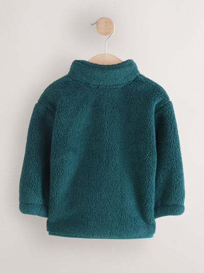 Dsiney Kidz - Teal Green Zip Thru Fleece (3mths-7yrs) image 6