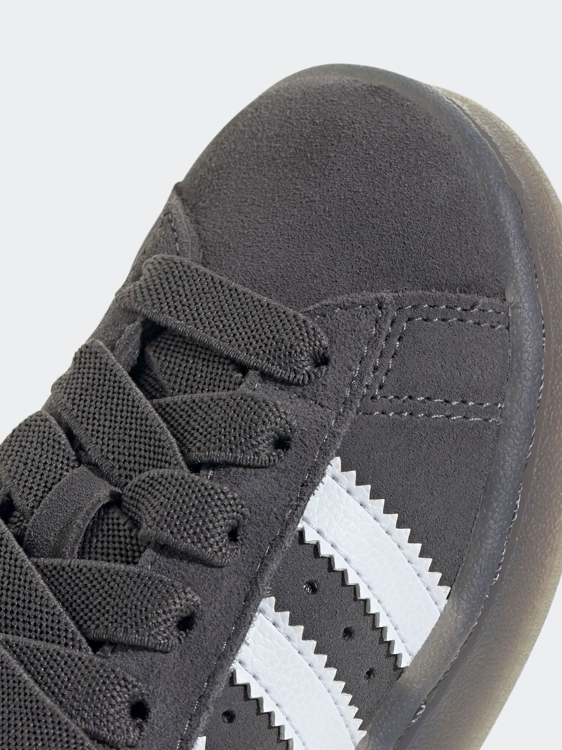 adidas Originals Grey Campus 00S Led Lights Comfort Closure Elastic Lace Shoes image 8
