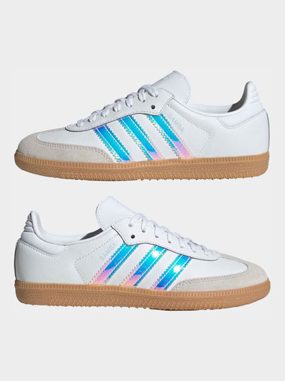 adidas Originals White Samba Og Shoes image 3