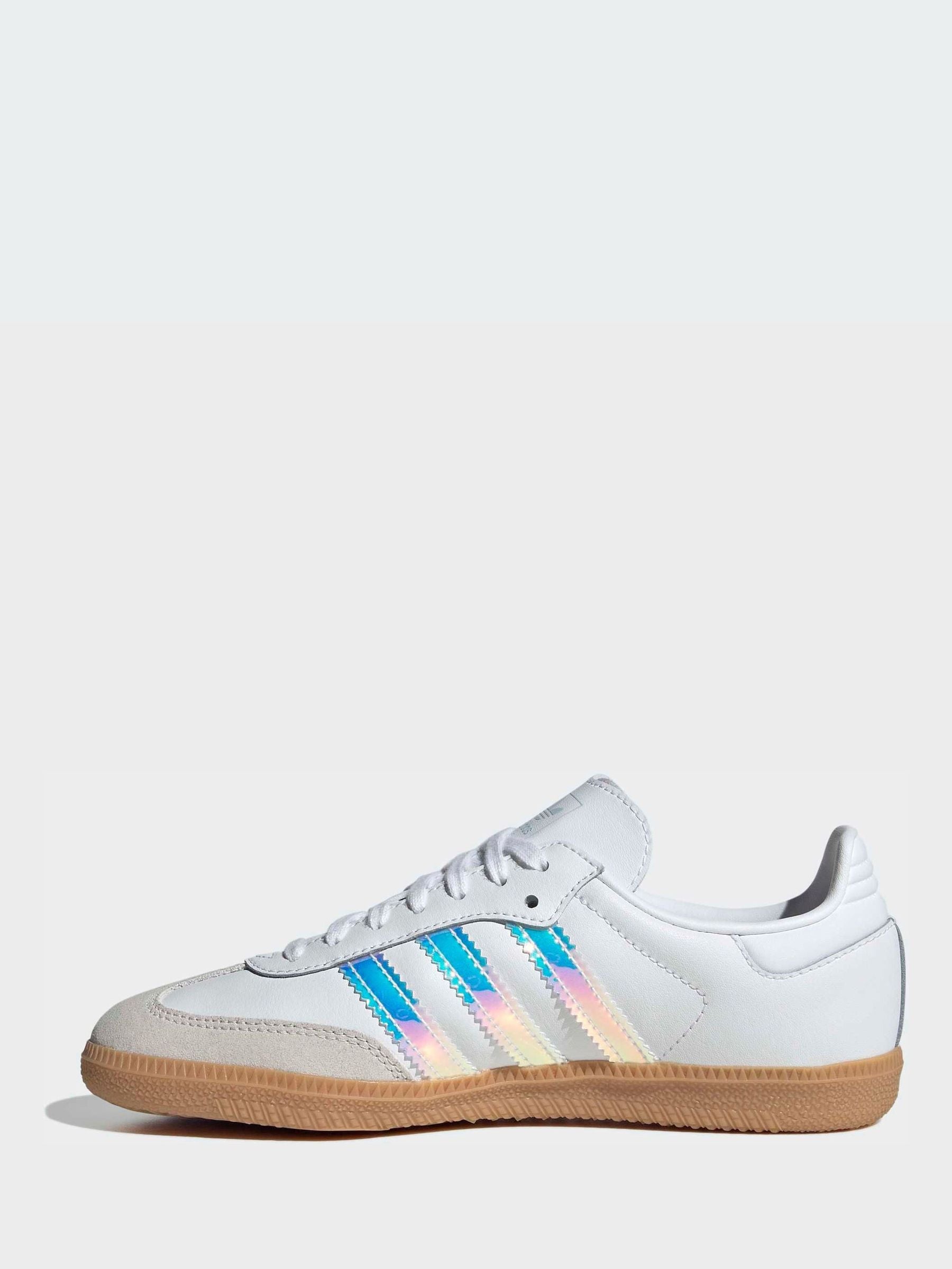 adidas Originals White Samba Og Shoes image 8