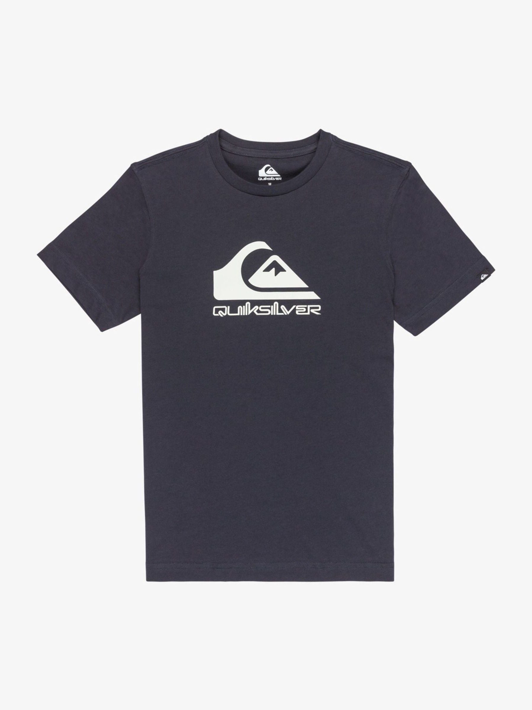 Dsiney Kidz - Quiksilver Navy Comp Logo Short Sleeve T-Shirt image 1