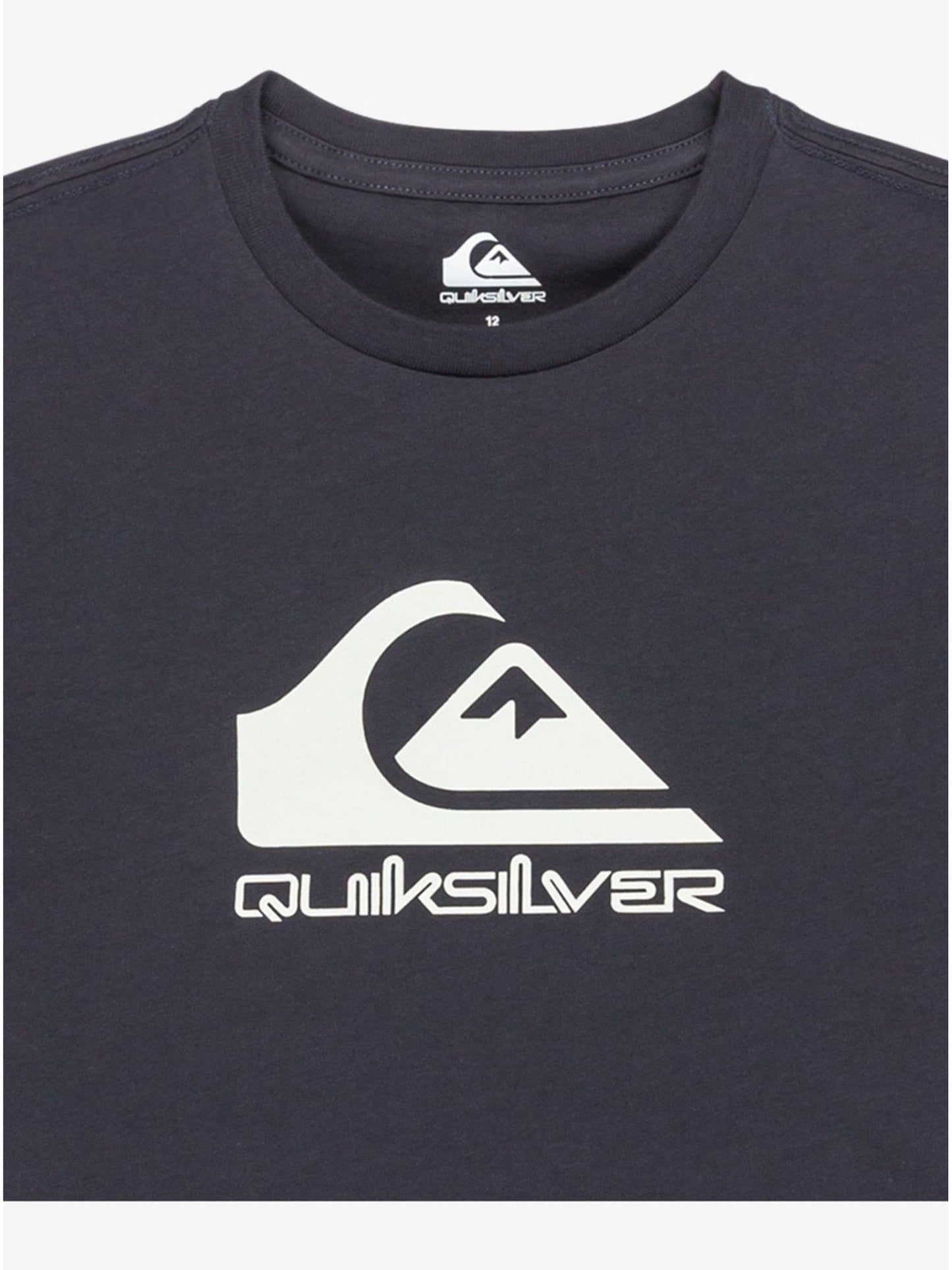 Dsiney Kidz - Quiksilver Navy Comp Logo Short Sleeve T-Shirt image 3