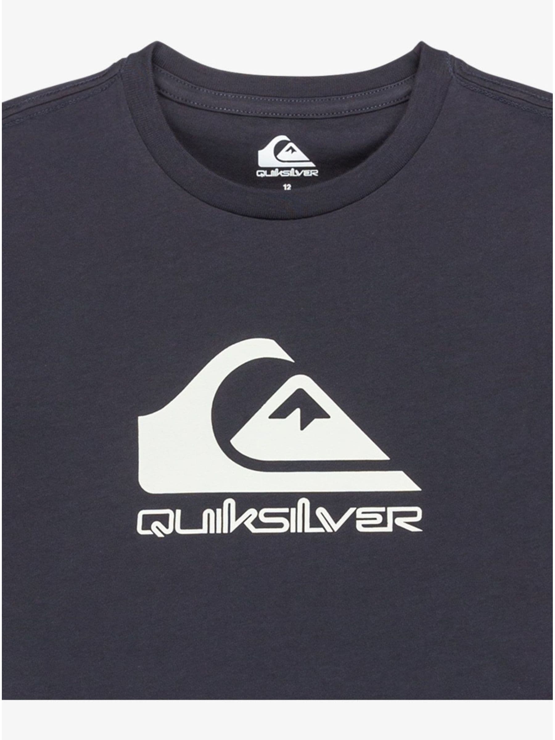 Dsiney Kidz - Quiksilver Navy Comp Logo Short Sleeve T-Shirt image 3