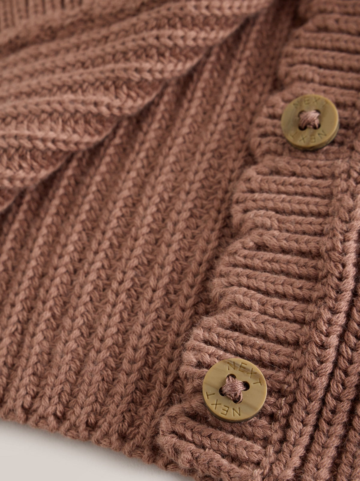 Dsiney Kidz - Brown Scallop Knitted Baby Cardigan (0mths-2yrs) image 8