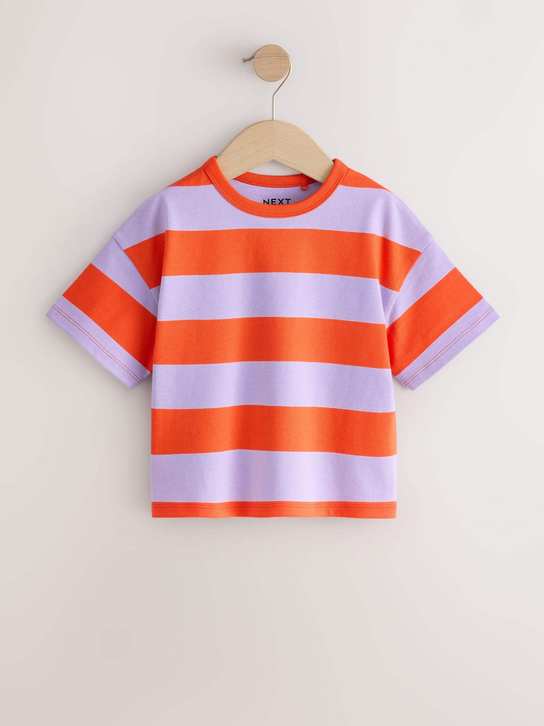 Dsiney Kidz - Pink/Purple Stripe T-Shirts 3 Pack (3mths-7yrs) image 5