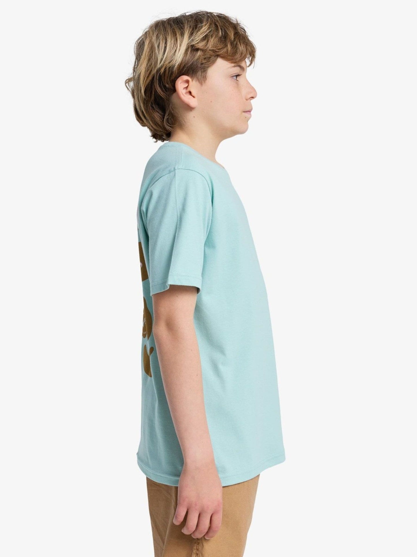 Dsiney Kidz - Quiksilver Blue Fruits Tide Backprint Graphic Short Sleeve T-Shirt image 4