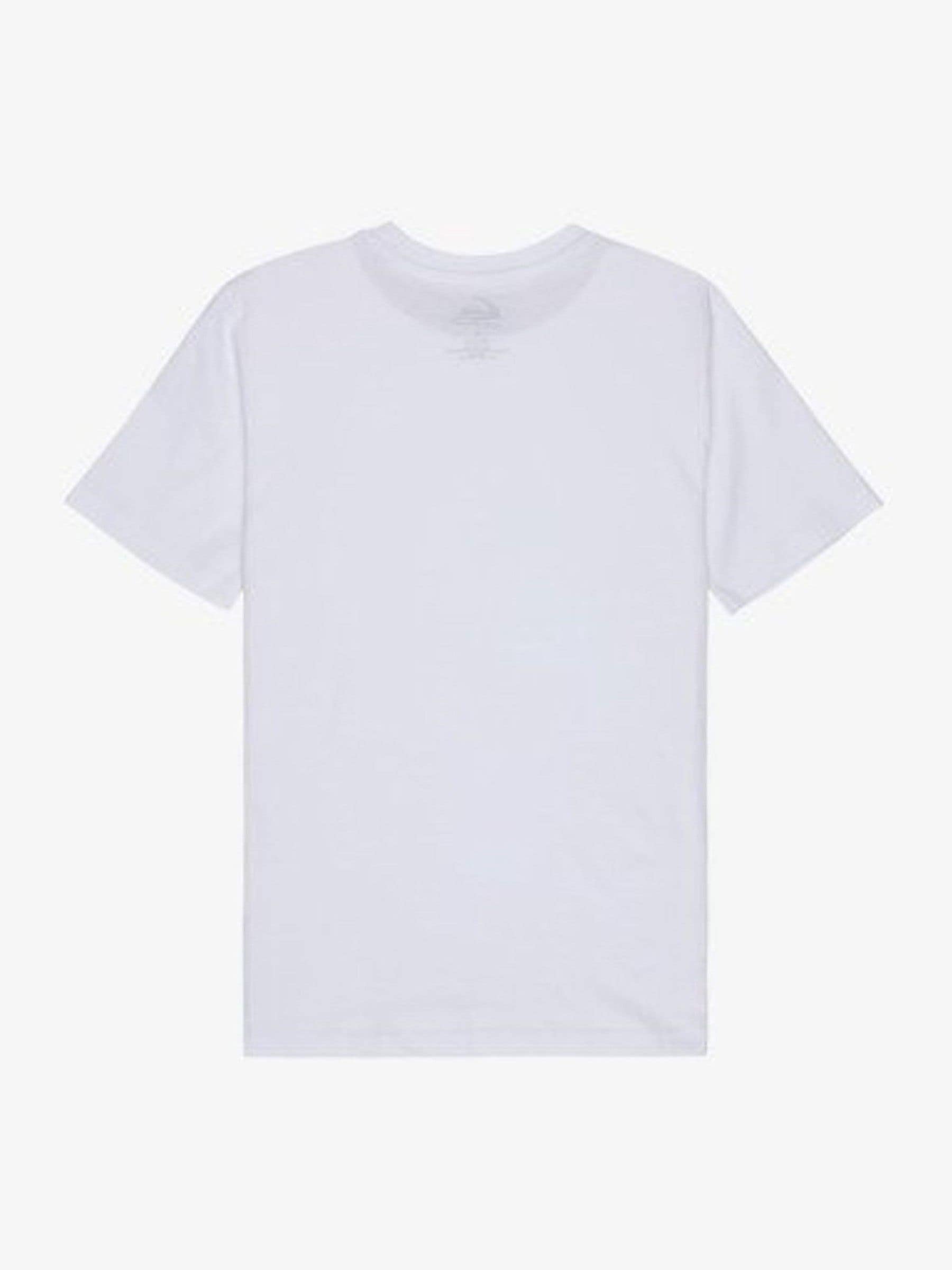 Dsiney Kidz - Quiksilver White Next Gen Front Graphic Logo Short Sleeve T-Shirt image 2