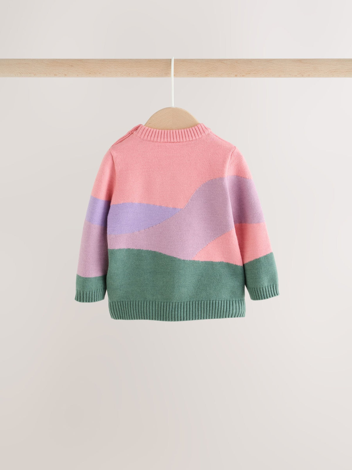 Dsiney Kidz - Pink Hamish Character Knitted Scene Jumper and Leggings Baby Set (0mths-2yrs) image 5
