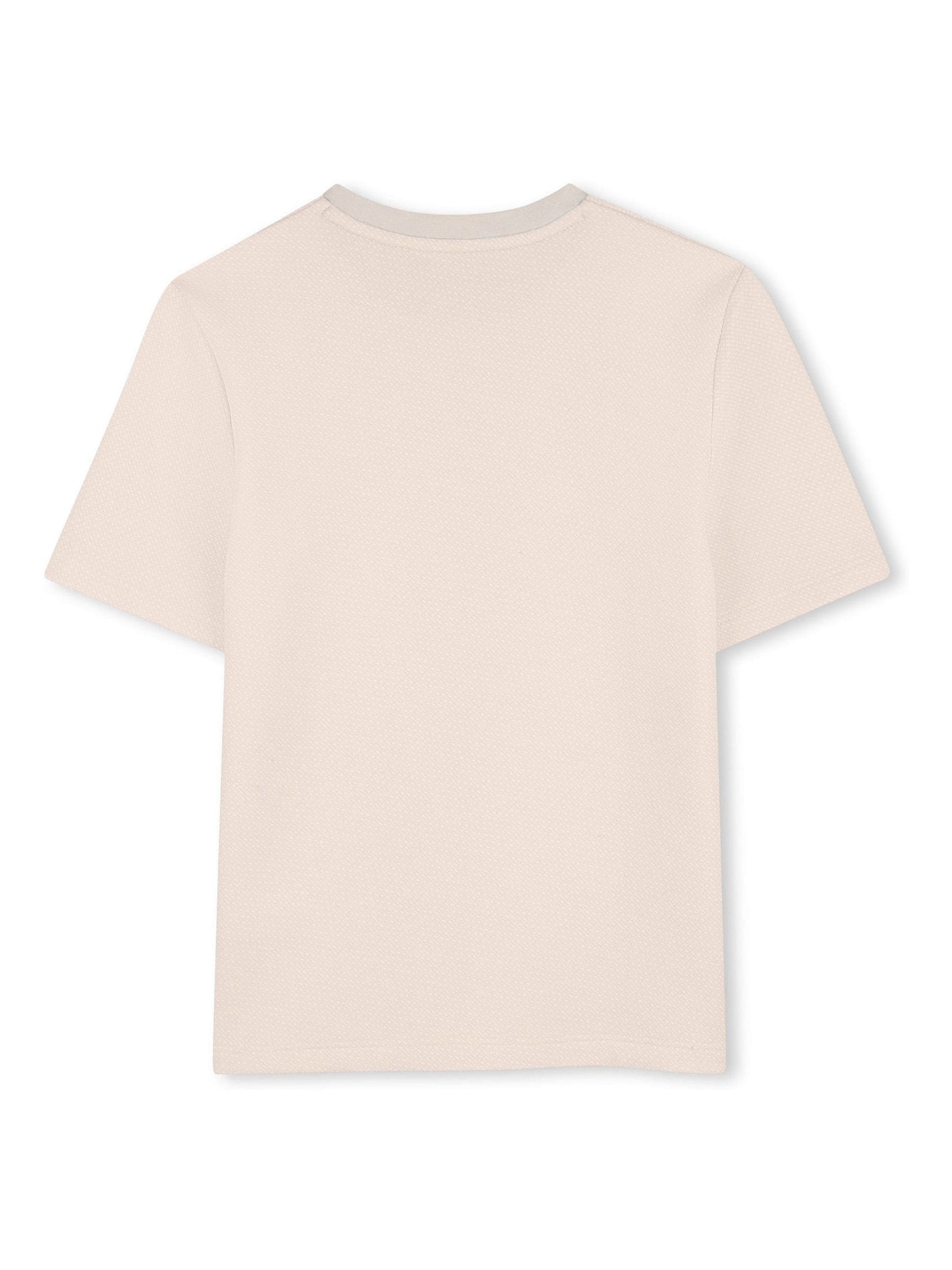 BOSS Cream Logo Short Sleeve T-Shirt image 2