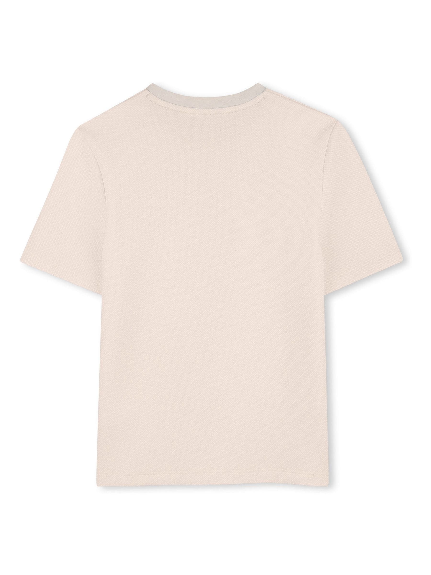 BOSS Cream Logo Short Sleeve T-Shirt image 2