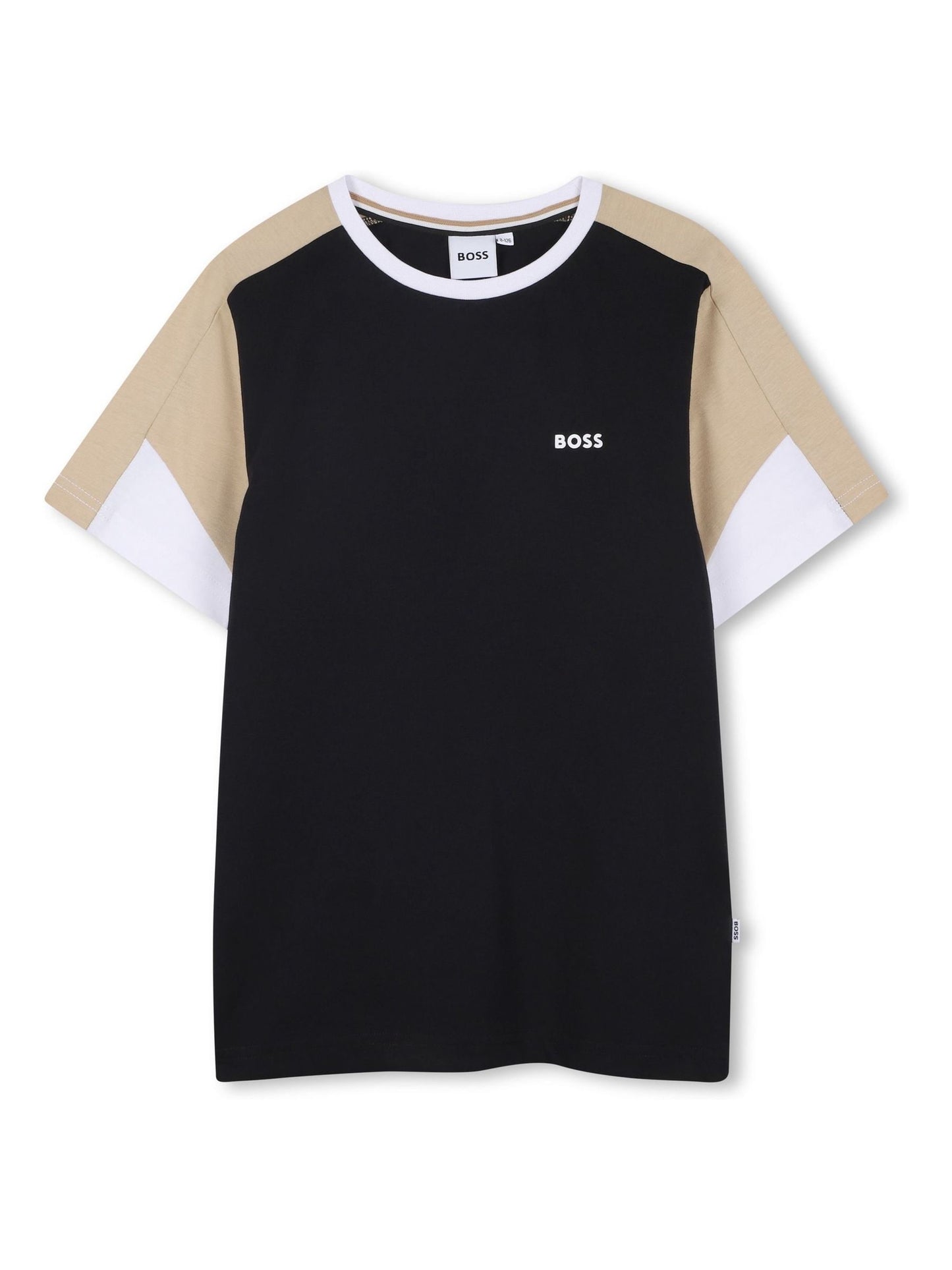 BOSS Black Logo Short Sleeve T-Shirt and Bermuda Shorts Set image 3