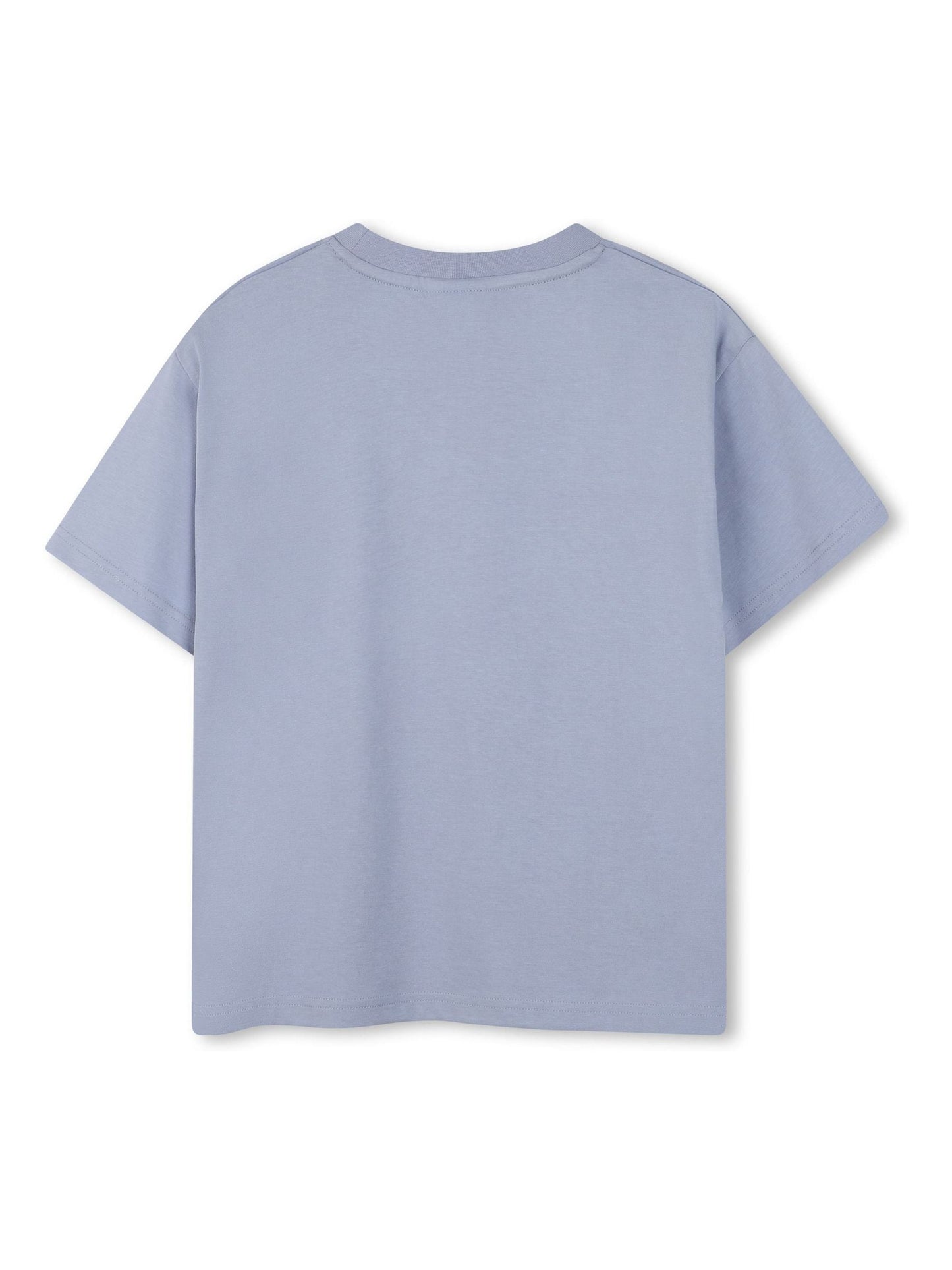 BOSS Blue Small Logo Short Sleeve T-Shirt image 2