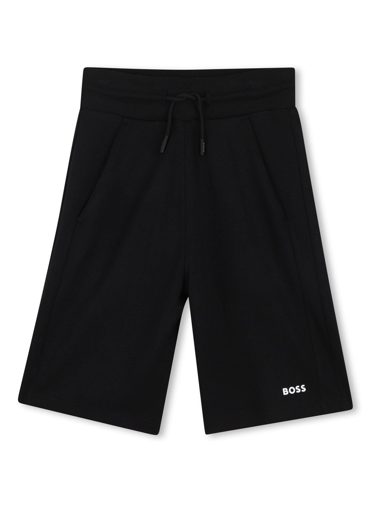 BOSS White Logo Polo Shirt and Bermuda Shorts Set image 5