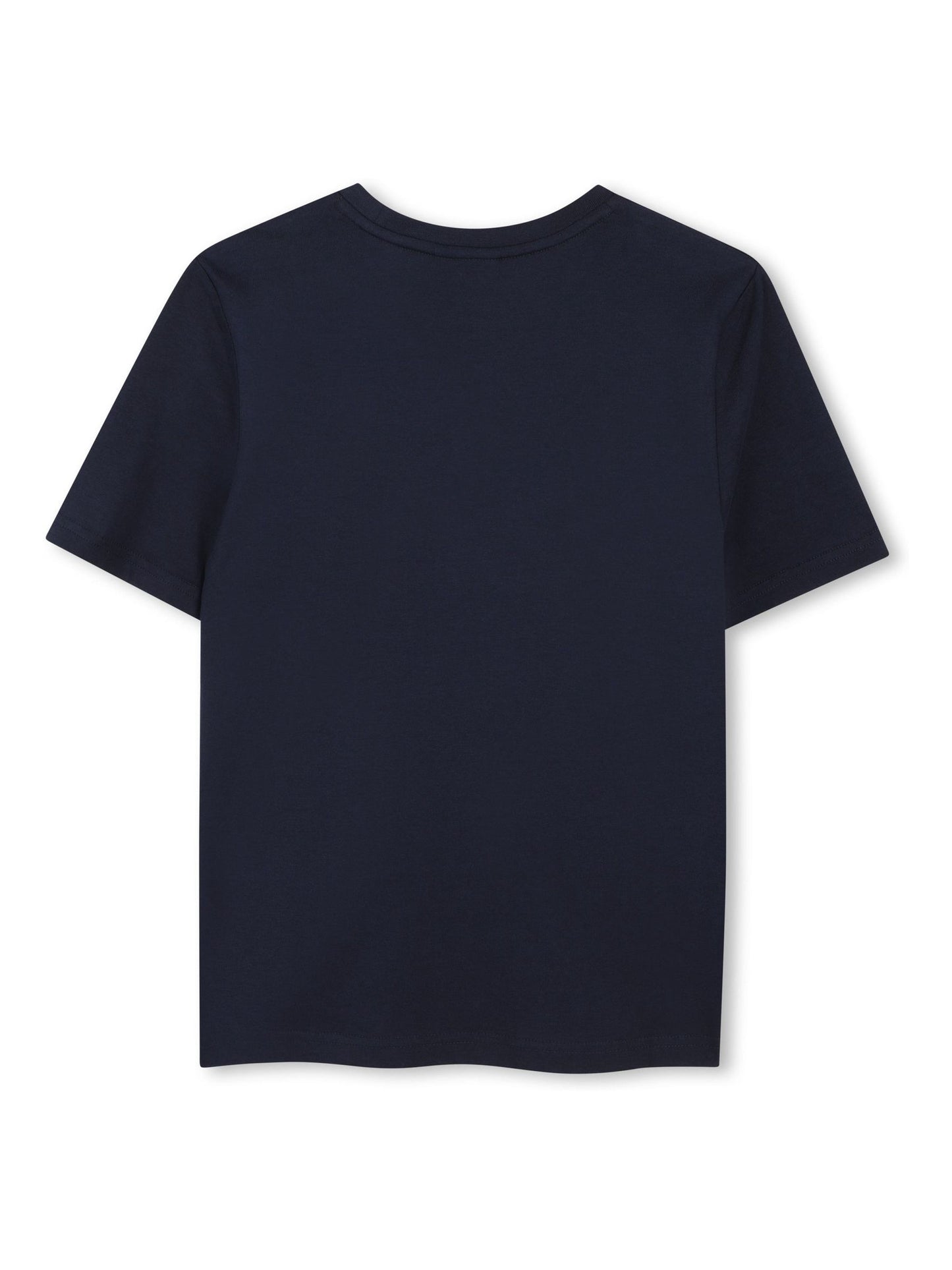 BOSS Blue Graphic Logo Crew Neck Short Sleeve T-Shirt image 2