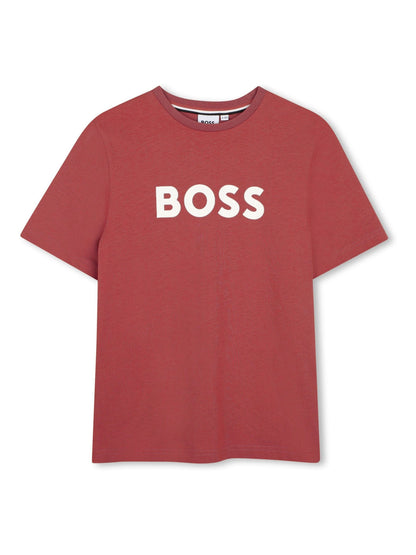 BOSS Red Logo Short Sleeve T-Shirt image 1