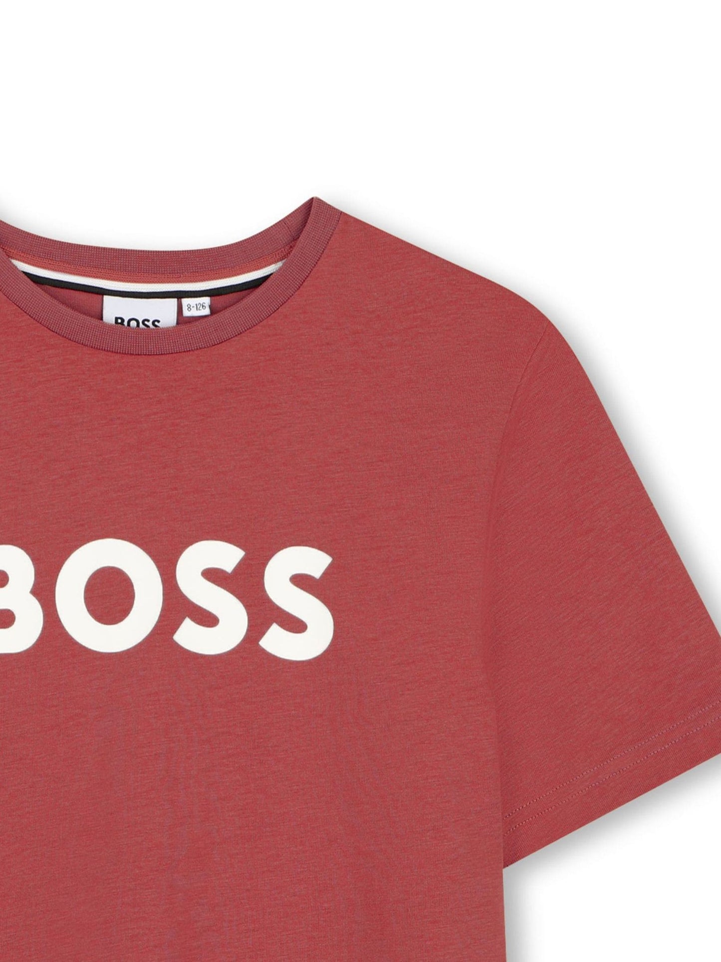 BOSS Red Logo Short Sleeve T-Shirt image 3