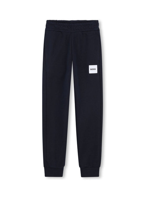 BOSS Black Logo Cuffed Joggers image 1