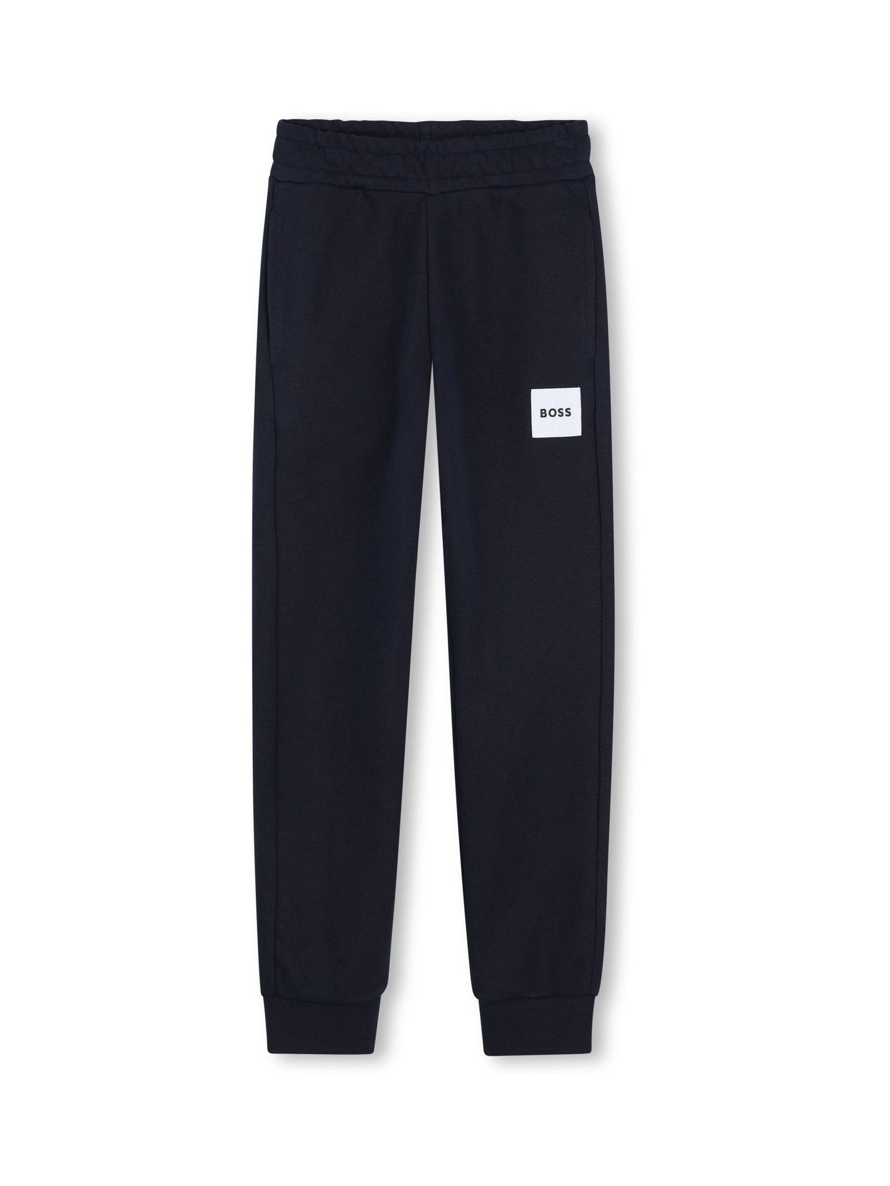BOSS Black Logo Cuffed Joggers image 1