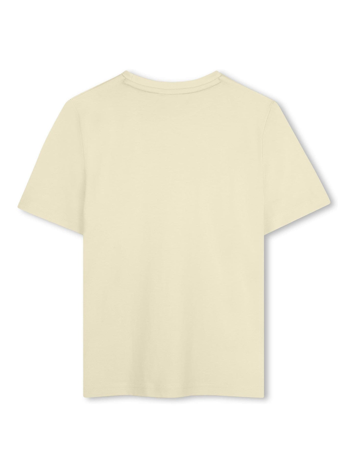 BOSS Cream Logo Short Sleeve T-Shirt image 2