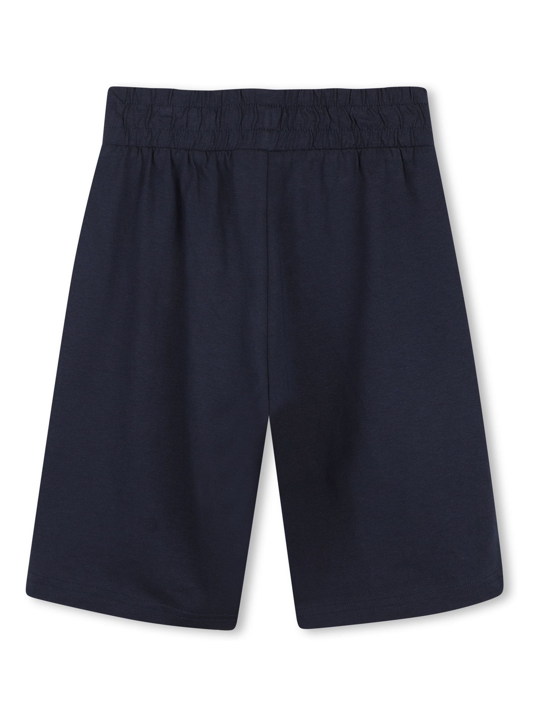BOSS Blue Logo Short Sleeve T-Shirt and Bermuda Shorts Set image 4
