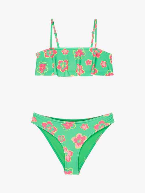 Dsiney Kidz - Roxy Green Floral Tropicool Flutter Bikini Set image 1