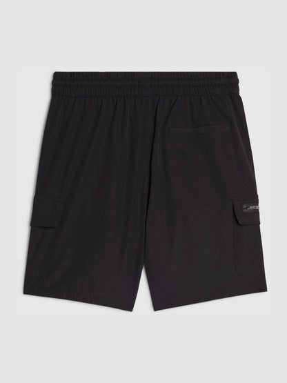 Dsiney Kidz - River Island Black Zip Pocket Cargo Shorts image 2