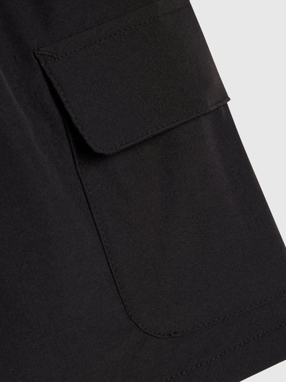 Dsiney Kidz - River Island Black Zip Pocket Cargo Shorts image 4