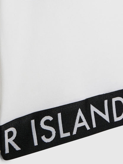 Dsiney Kidz - River Island Black Logo Waistband T-Shirts 2 Pack image 5