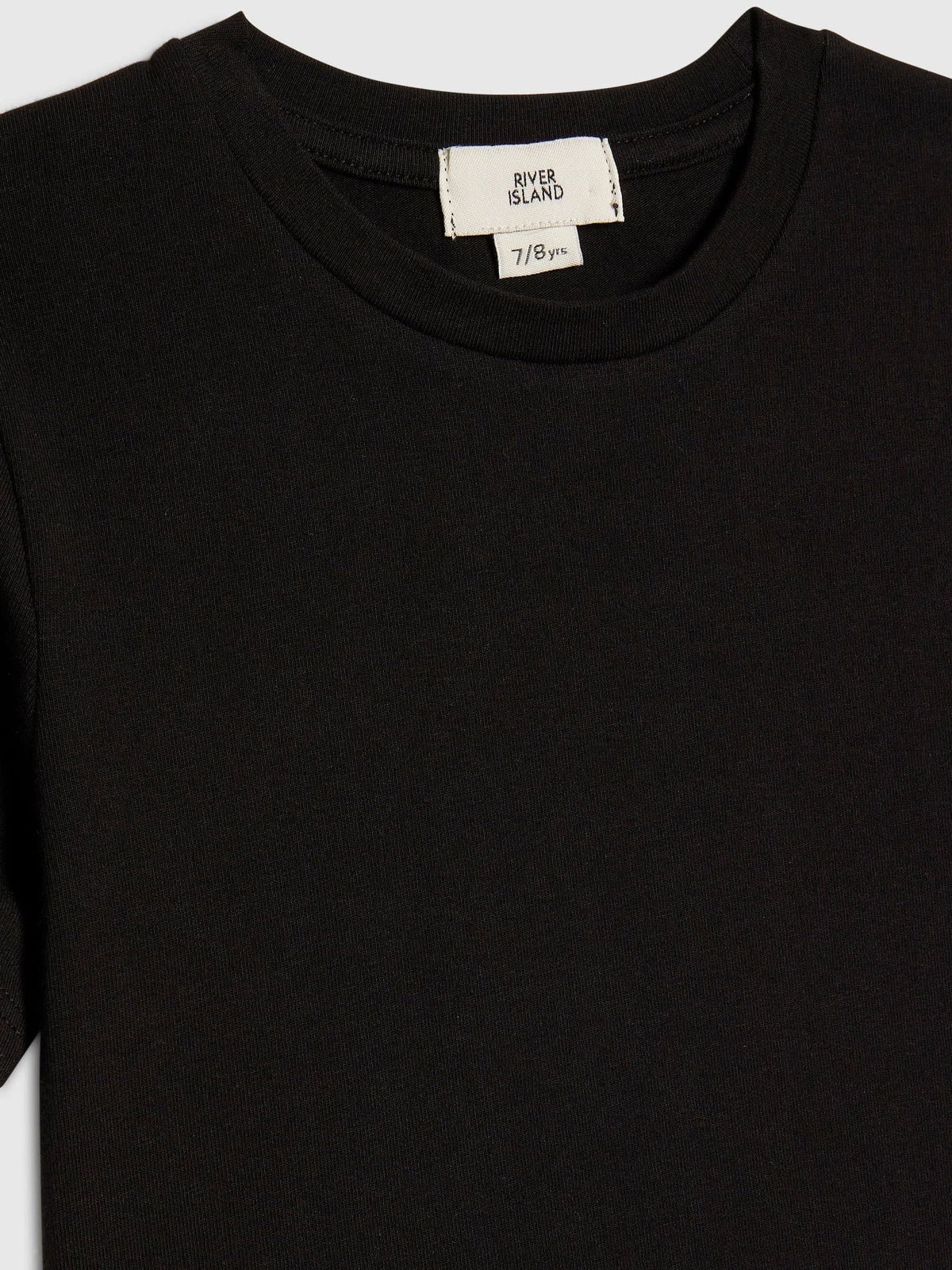 Dsiney Kidz - River Island Black Logo T-Shirt & Skort Set image 3