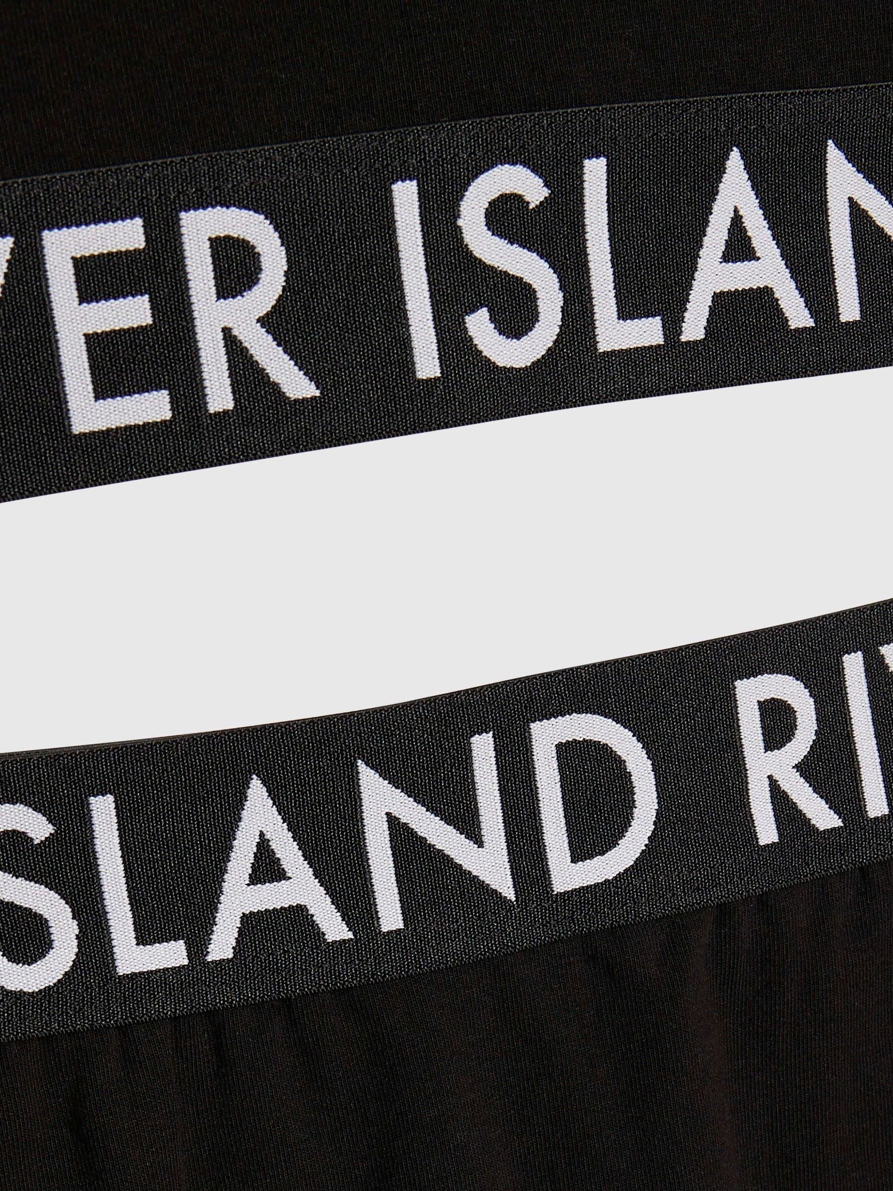 Dsiney Kidz - River Island Black Logo T-Shirt & Skort Set image 4