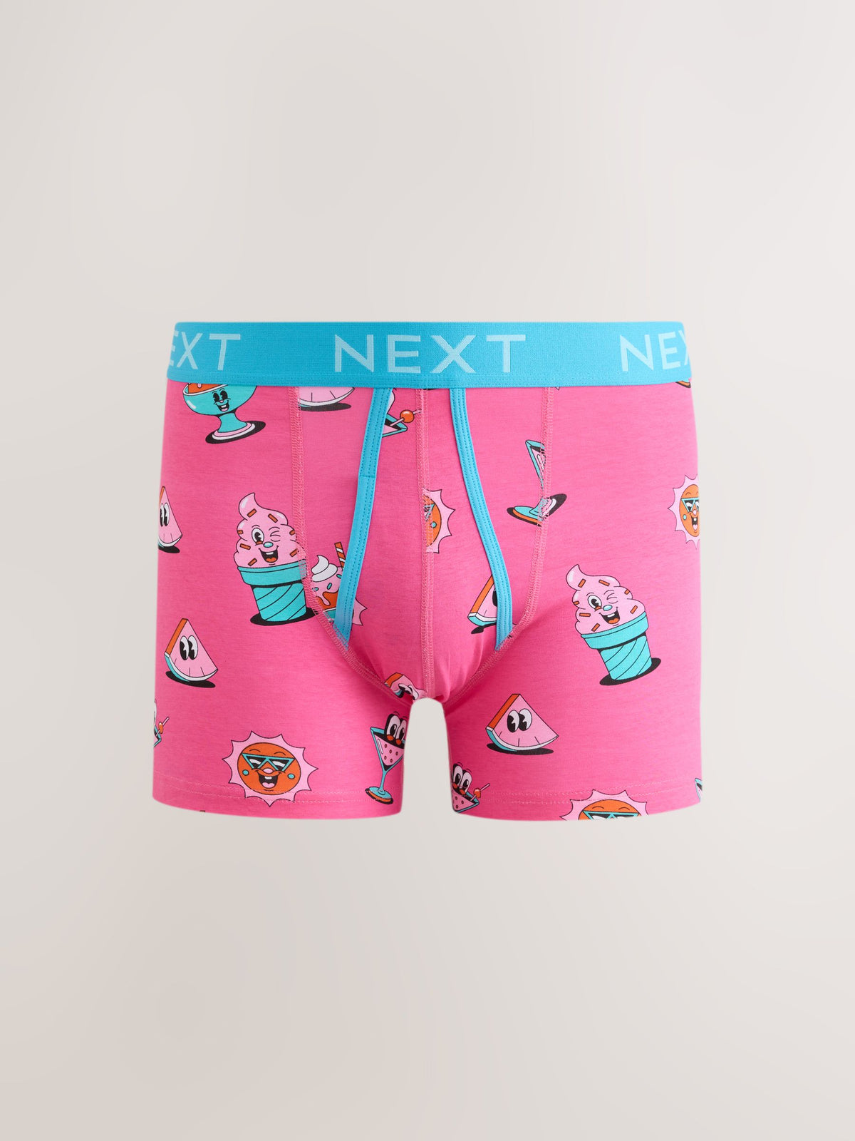 Dsiney Kidz - Pink Bright Yeye Weller A Front Boxers 3 Pack image 2