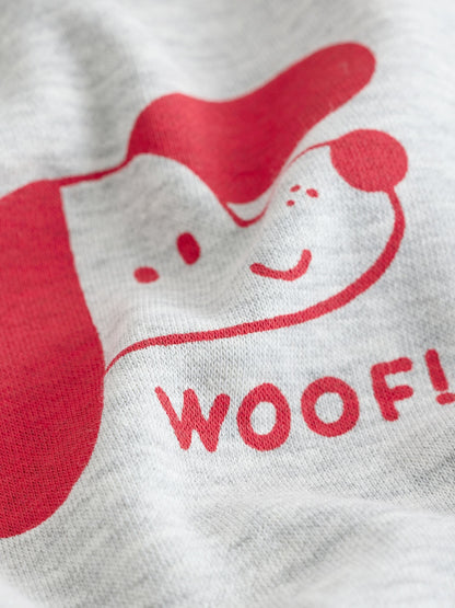 Dsiney Kidz - Grey Printed Dogs All Over Printed Crew Neck Sweat Top (3mths-7yrs) image 3