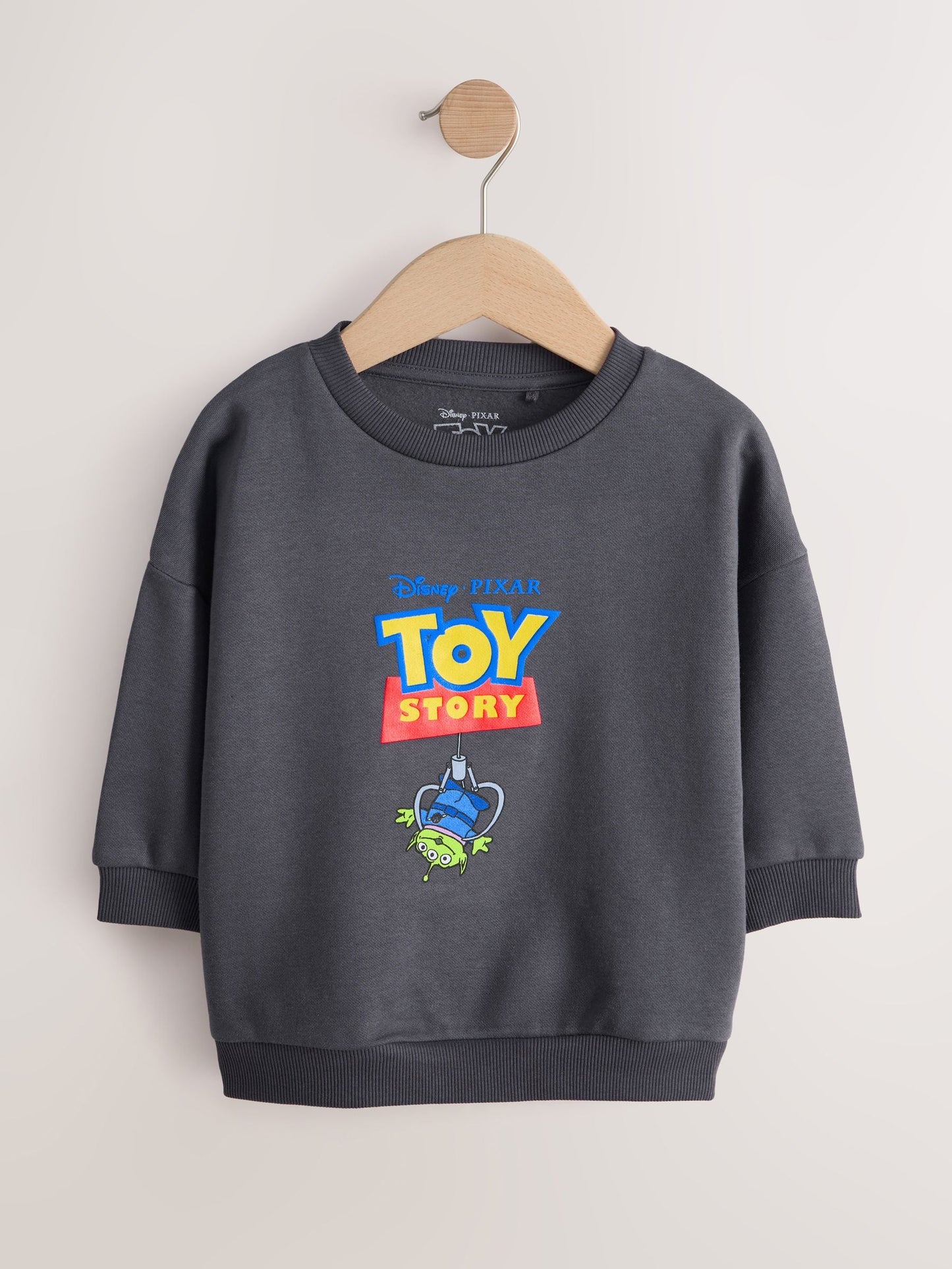 Dsiney Kidz - Charcoal Grey Toy Story Crew Sweat Top (3mths-7yrs) image 1