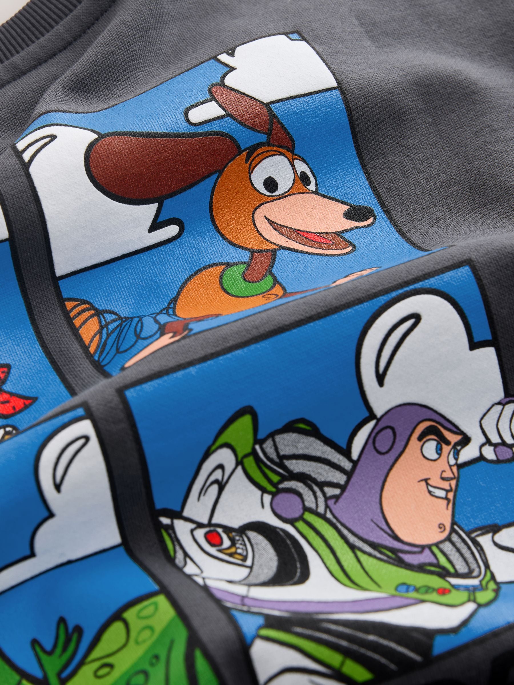 Dsiney Kidz - Charcoal Grey Toy Story Crew Sweat Top (3mths-7yrs) image 4