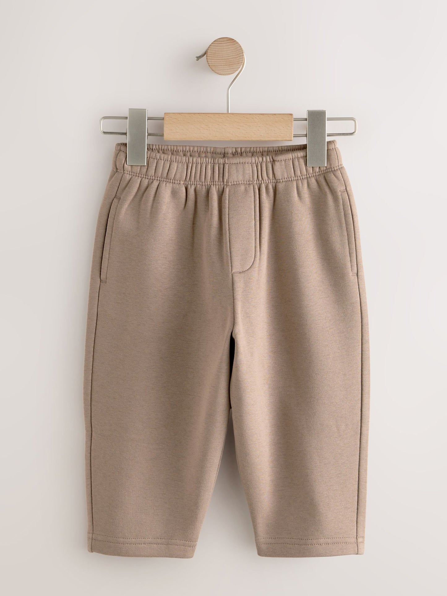 Brown/Grey Wide Joggers 3 Pack (3mths-7yrs) image 2