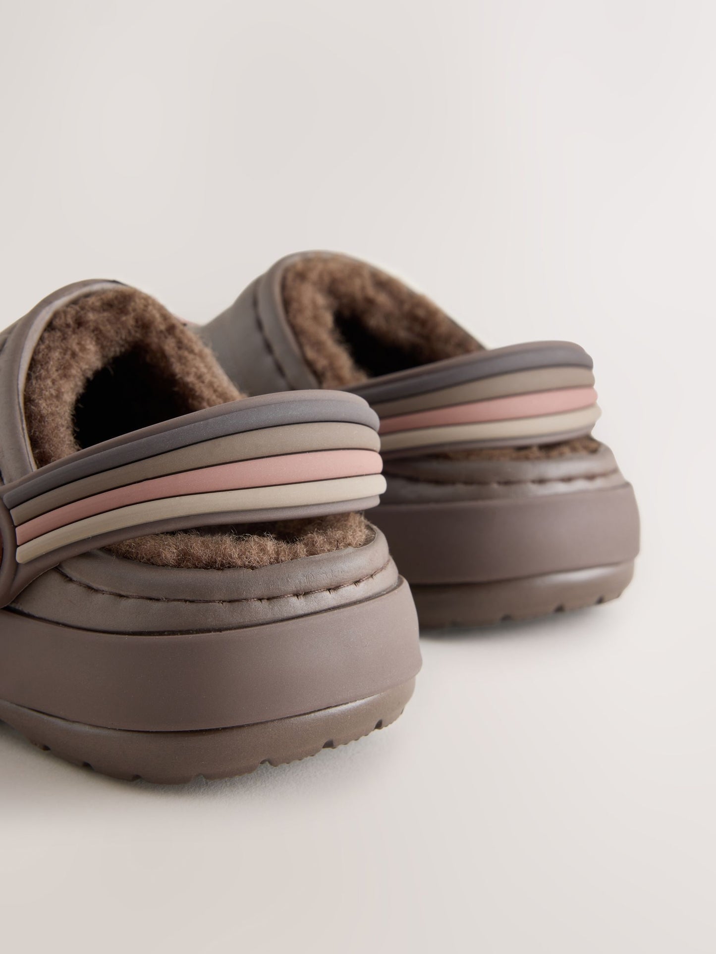 Brown Dog Warm Lined Slipper Clogs image 3