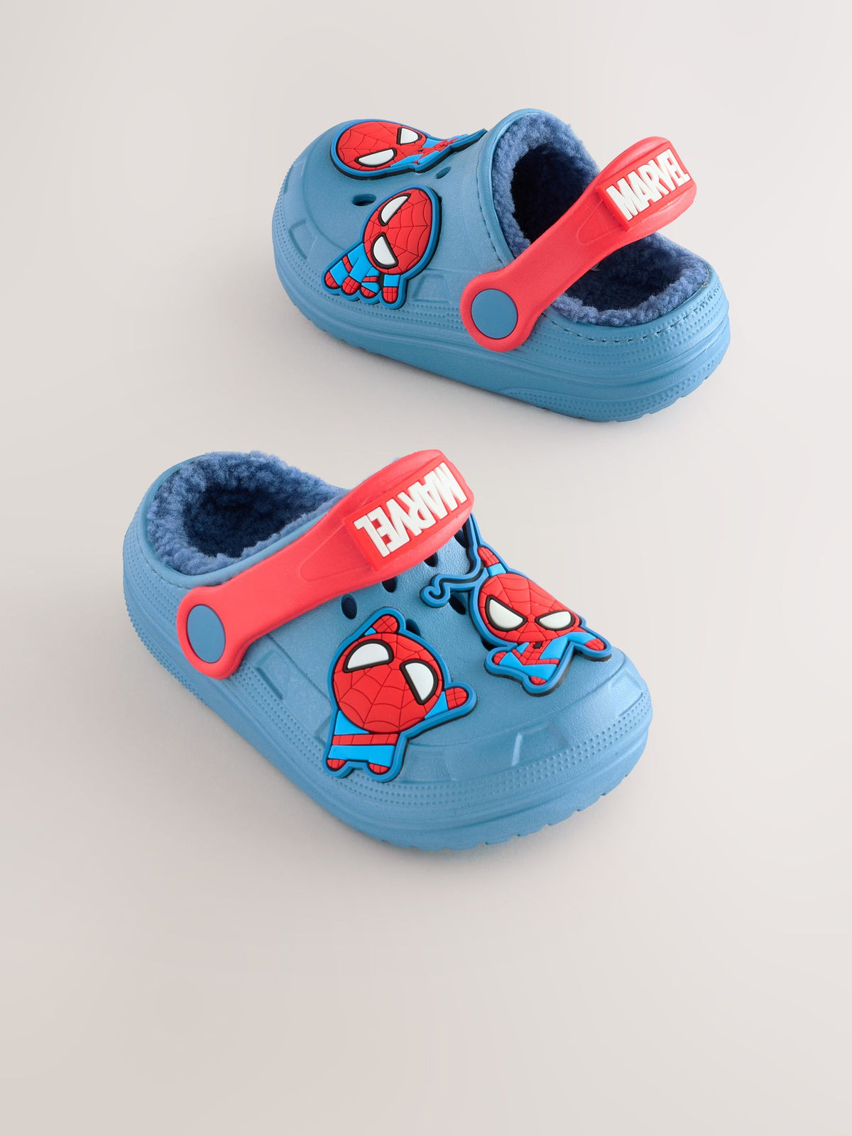 Dsiney Kidz - Blue Spidey and his Amazing Friends Warm Lined Slippers Clogs image 1