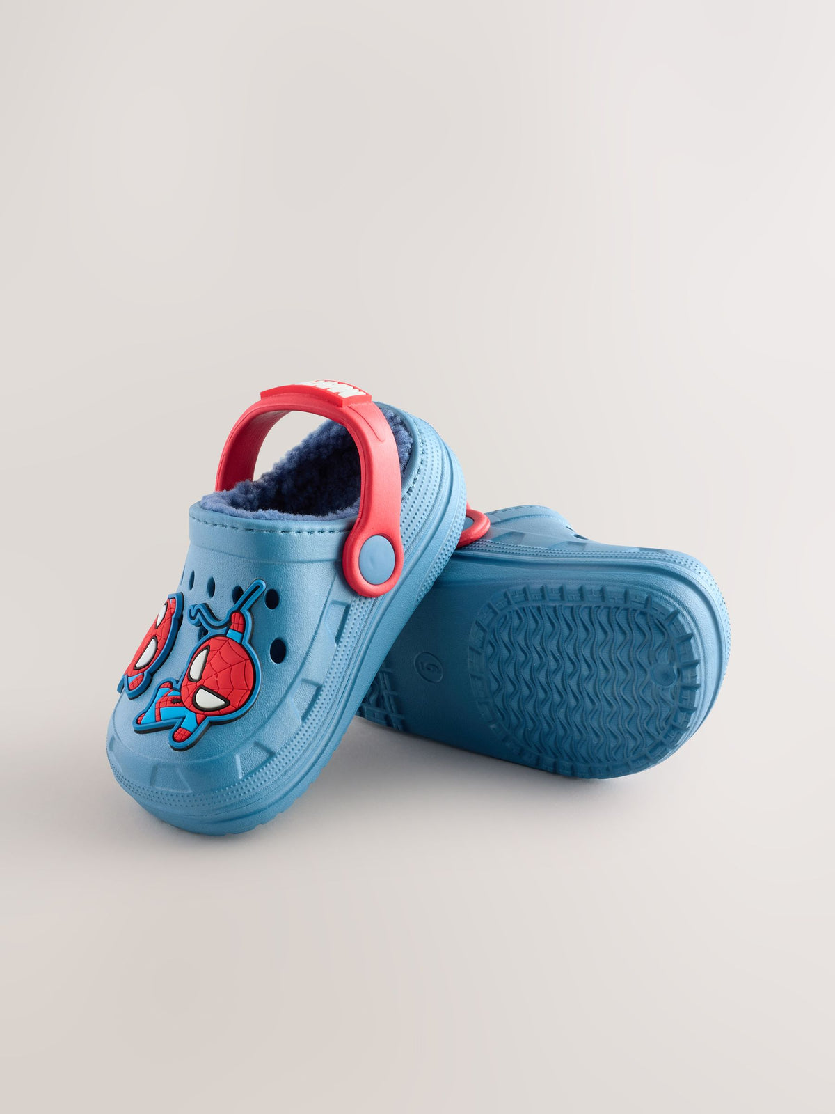 Dsiney Kidz - Blue Spidey and his Amazing Friends Warm Lined Slippers Clogs image 3