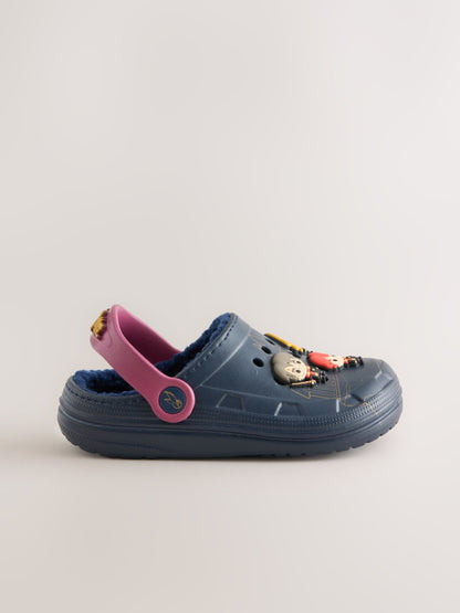 Navy Harry Potter Warm Lined Slipper Clogs image 2