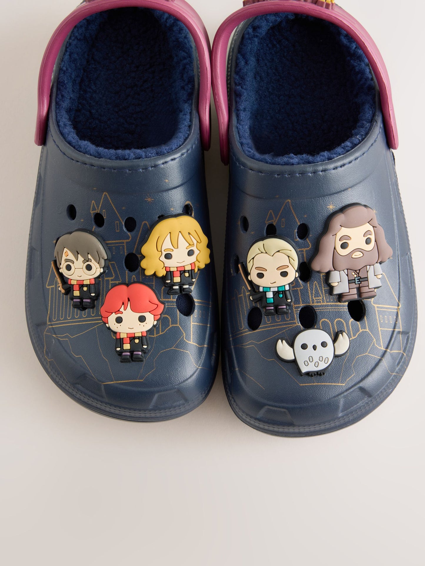 Navy Harry Potter Warm Lined Slipper Clogs image 4